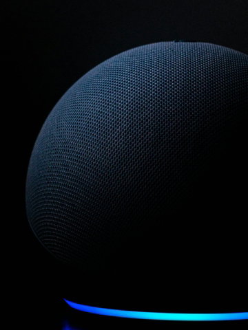 blue-round-textile-on-black-background.jpg blue round textile on black background